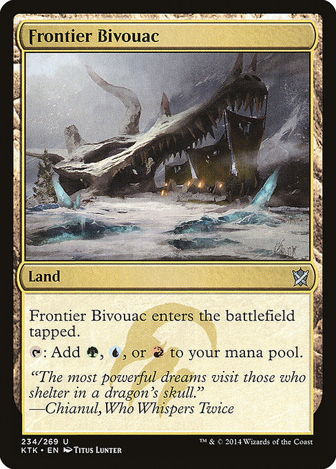 Frontier Bivouac [Khans of Tarkir] | Gam3 Escape