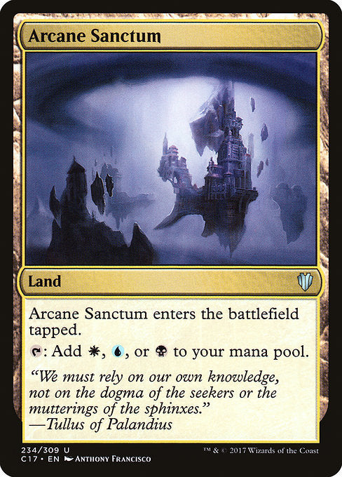 Arcane Sanctum [Commander 2017] | Gam3 Escape