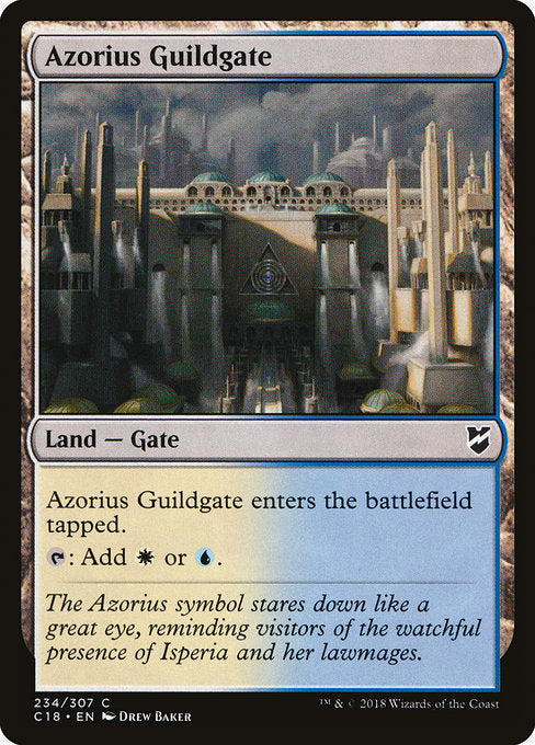 Azorius Guildgate [Commander 2018] | Gam3 Escape