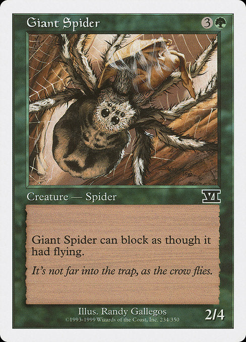 Giant Spider [Classic Sixth Edition] | Gam3 Escape