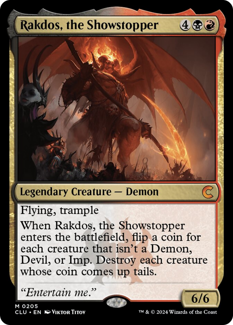 Rakdos, the Showstopper [Ravnica: Clue Edition] | Gam3 Escape