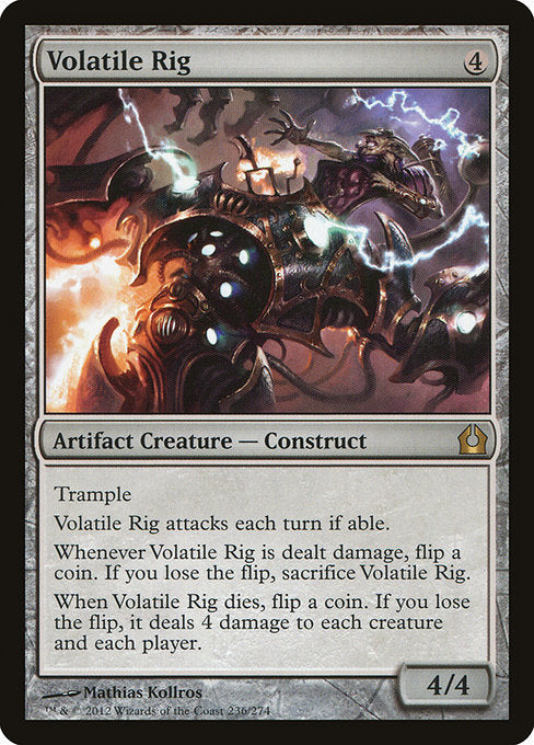 Volatile Rig [Return to Ravnica] | Gam3 Escape