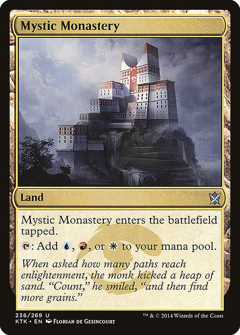 Mystic Monastery [Khans of Tarkir] | Gam3 Escape