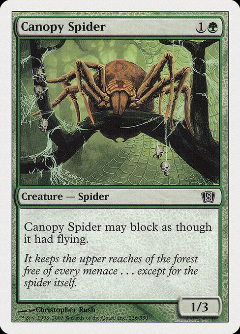 Canopy Spider [Eighth Edition] | Gam3 Escape