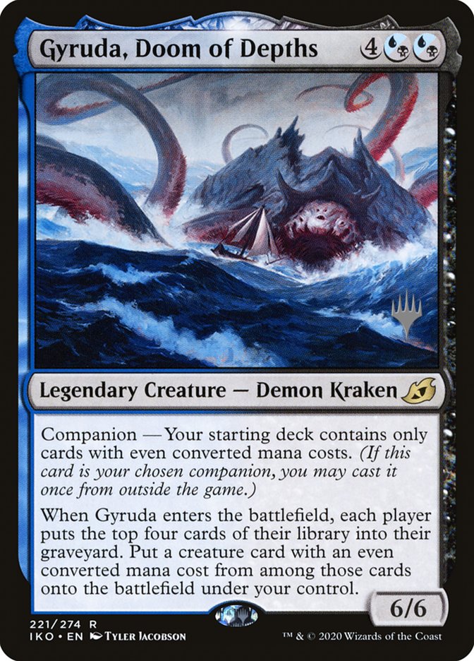 Gyruda, Doom of Depths (Promo Pack) [Ikoria: Lair of Behemoths Promos] | Gam3 Escape