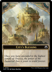 Butterfly // City's Blessing Double-Sided Token [March of the Machine Commander Tokens] | Gam3 Escape