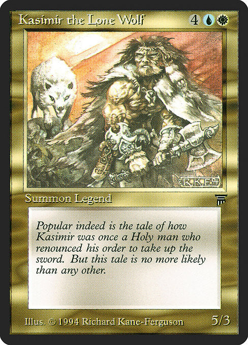 Kasimir the Lone Wolf [Legends] | Gam3 Escape