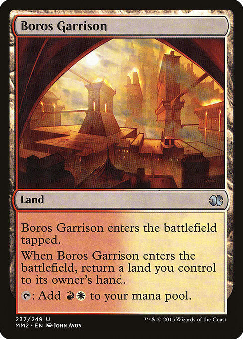 Boros Garrison [Modern Masters 2015] | Gam3 Escape