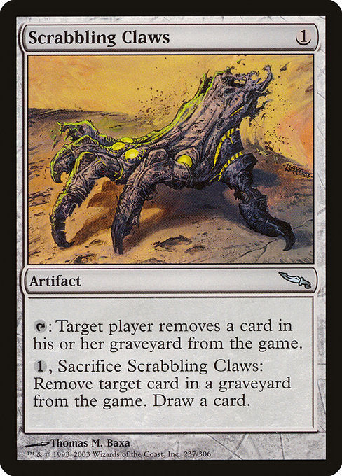Scrabbling Claws [Mirrodin] | Gam3 Escape