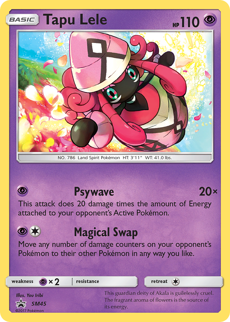 Tapu Lele (SM45) [Sun & Moon: Black Star Promos] | Gam3 Escape