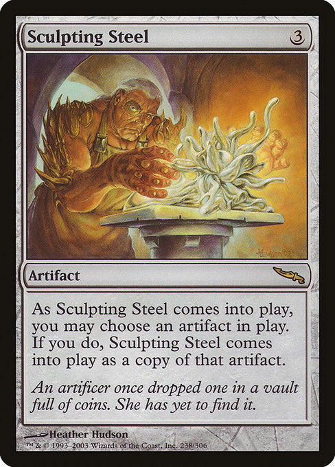 Sculpting Steel [Mirrodin] | Gam3 Escape