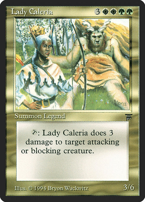 Lady Caleria [Legends] | Gam3 Escape
