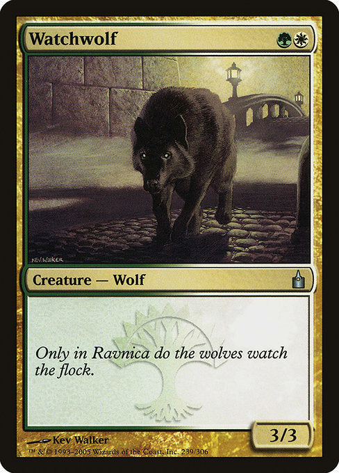 Watchwolf [Ravnica: City of Guilds] | Gam3 Escape