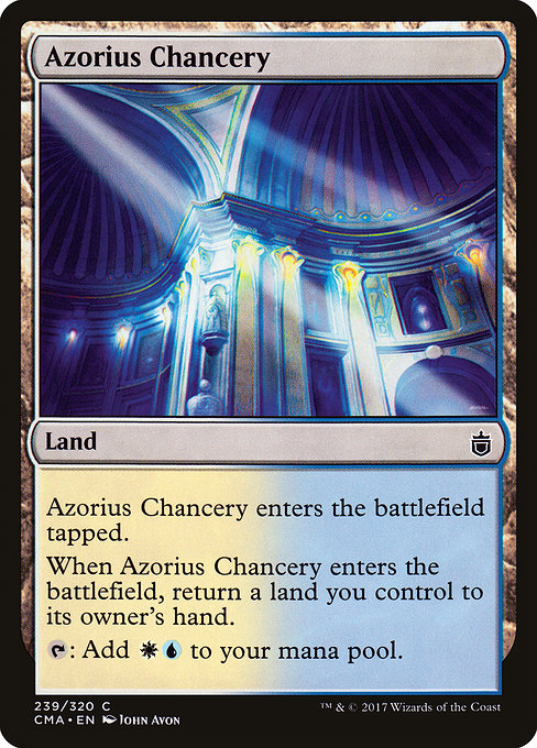 Azorius Chancery [Commander Anthology] | Gam3 Escape