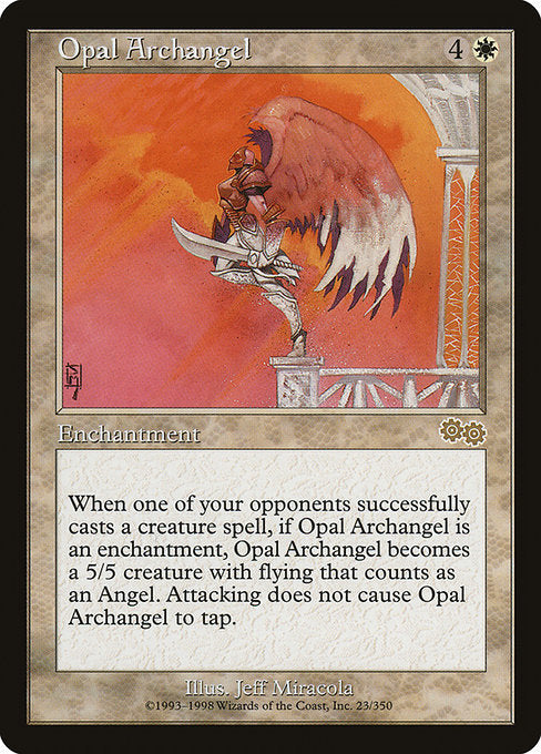 Opal Archangel [Urza's Saga] | Gam3 Escape