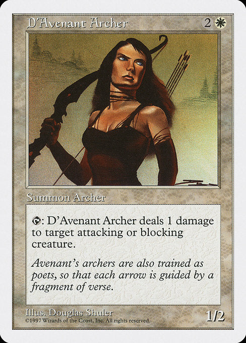 D'Avenant Archer [Fifth Edition] | Gam3 Escape