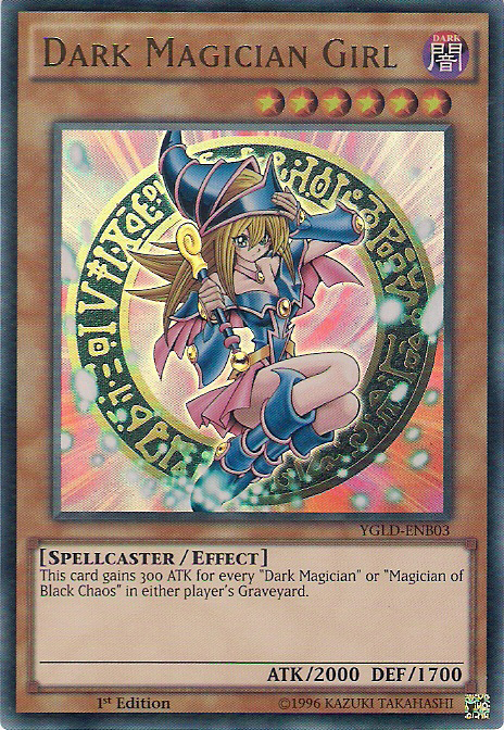 Dark Magician Girl [YGLD-ENB03] Ultra Rare | Gam3 Escape