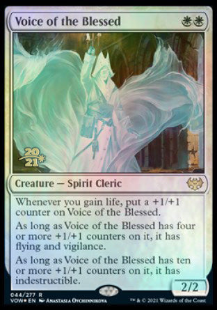 Voice of the Blessed [Innistrad: Crimson Vow Prerelease Promos] | Gam3 Escape