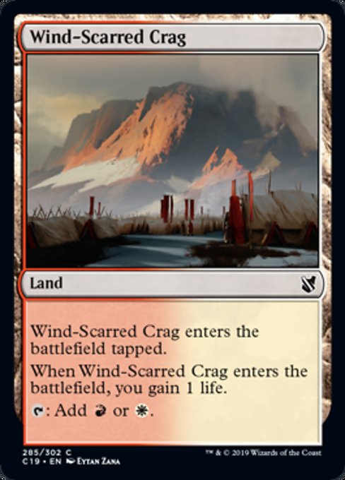 Wind-Scarred Crag [Commander 2019] | Gam3 Escape