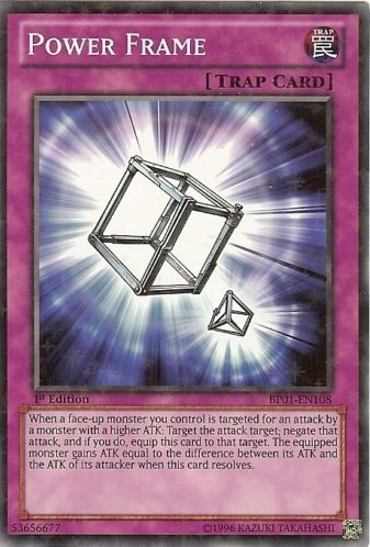 Power Frame [BP01-EN108] Starfoil Rare | Gam3 Escape