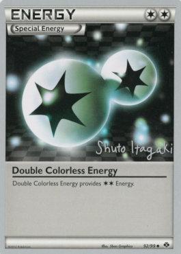 Double Colorless Energy (92/99) (Terraki-Mewtwo - Shuto Itagaki) [World Championships 2012] | Gam3 Escape