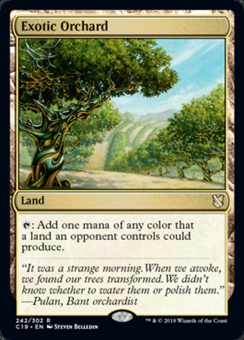 Exotic Orchard [Commander 2019] | Gam3 Escape