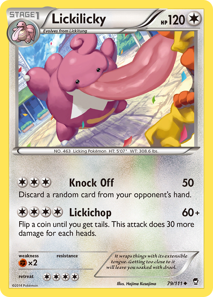 Lickilicky (79/111) [XY: Furious Fists] | Gam3 Escape