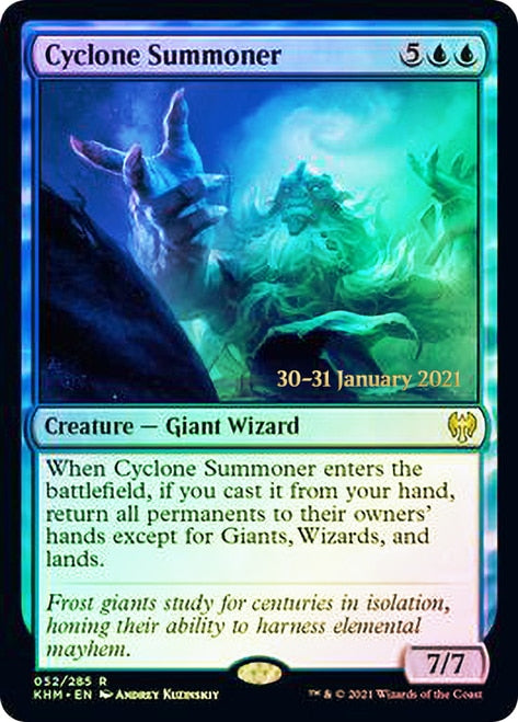 Cyclone Summoner  [Kaldheim Prerelease Promos] | Gam3 Escape