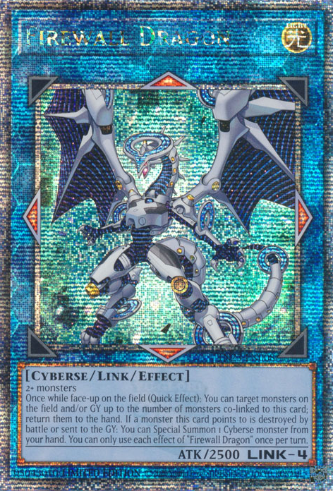 Firewall Dragon [TN23-EN008] Quarter Century Secret Rare | Gam3 Escape