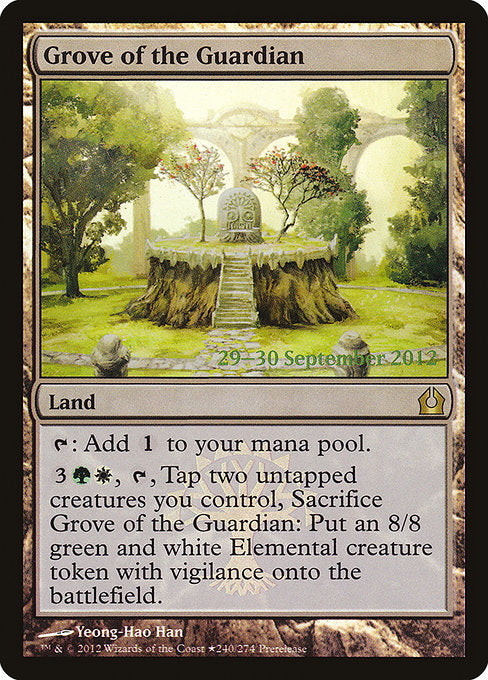 Grove of the Guardian [Return to Ravnica Promos] | Gam3 Escape