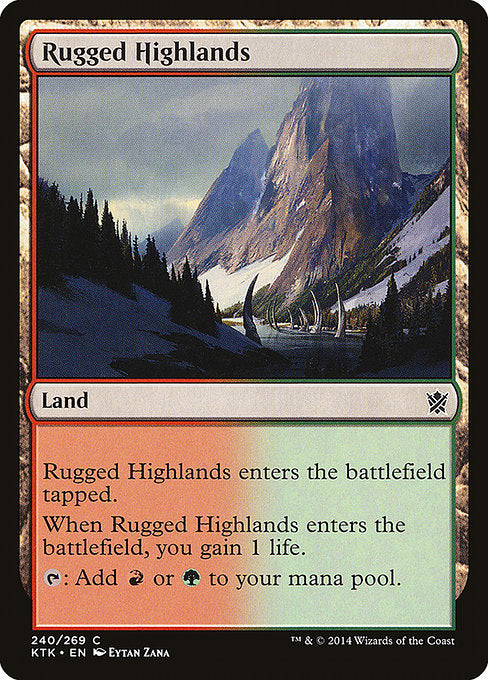 Rugged Highlands [Khans of Tarkir] | Gam3 Escape