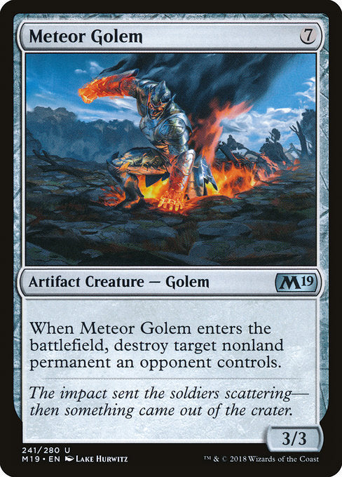 Meteor Golem [Core Set 2019] | Gam3 Escape