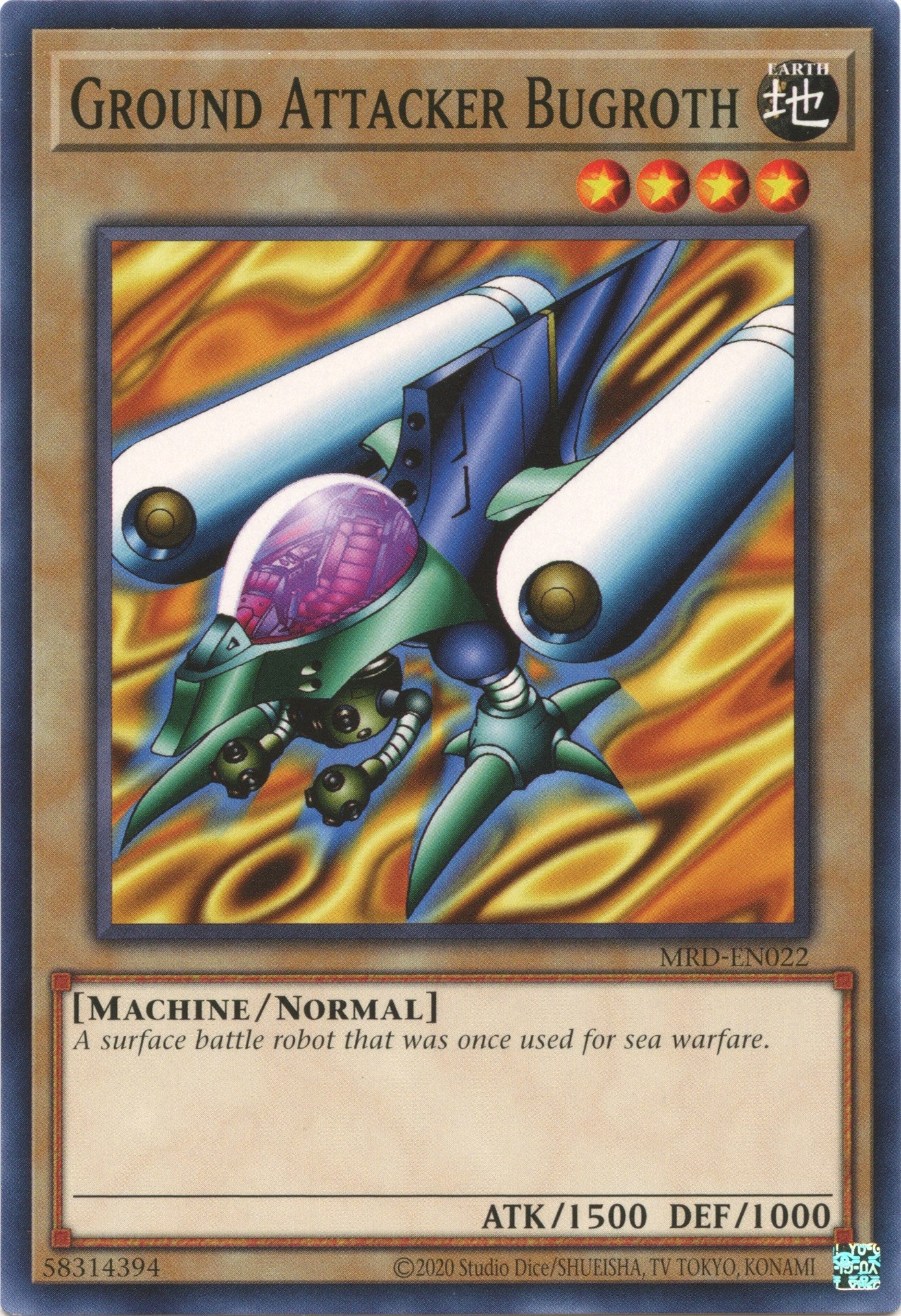 Ground Attacker Bugroth (25th Anniversary) [MRD-EN022] Common | Gam3 Escape
