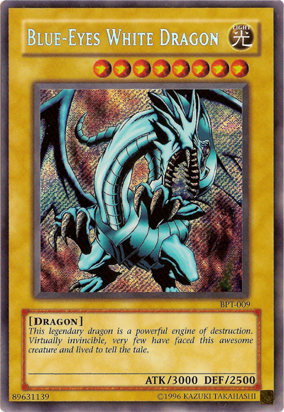 Blue-Eyes White Dragon [BPT-009] Secret Rare | Gam3 Escape