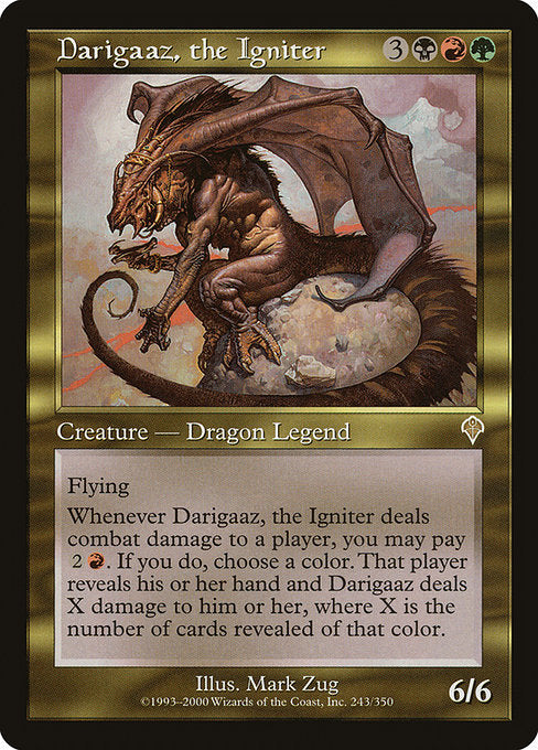 Darigaaz, the Igniter [Invasion] | Gam3 Escape