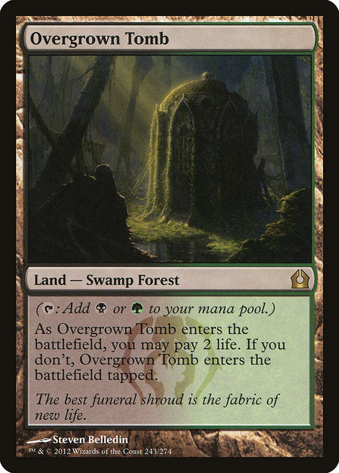 Overgrown Tomb [Return to Ravnica] | Gam3 Escape