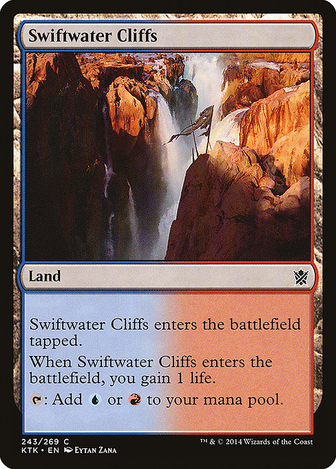 Swiftwater Cliffs [Khans of Tarkir] | Gam3 Escape