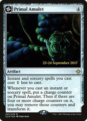 Primal Amulet // Primal Wellspring [Ixalan Promos] | Gam3 Escape