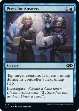 Press for Answers [Jumpstart 2022] | Gam3 Escape