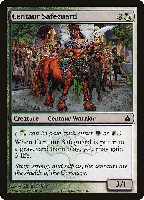 Centaur Safeguard [Ravnica: City of Guilds] | Gam3 Escape