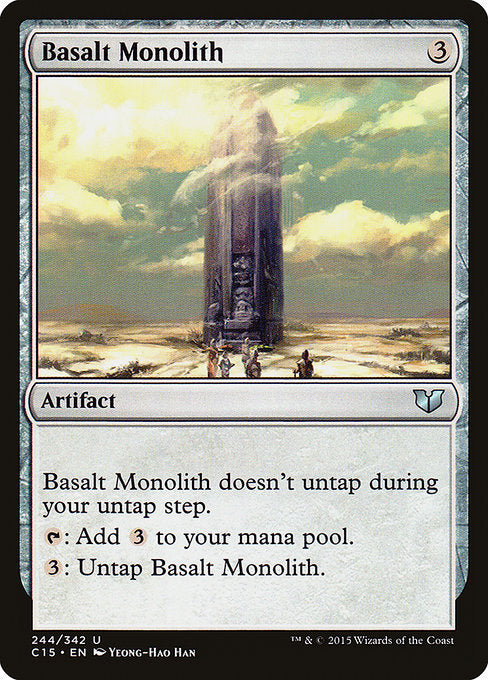 Basalt Monolith [Commander 2015] | Gam3 Escape