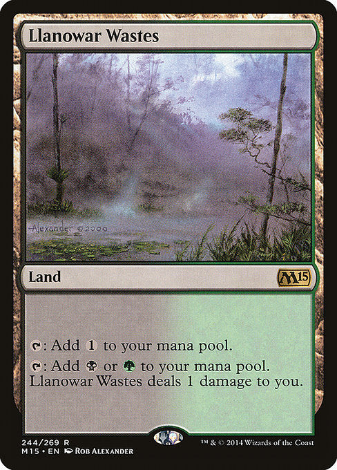 Llanowar Wastes [Magic 2015] | Gam3 Escape