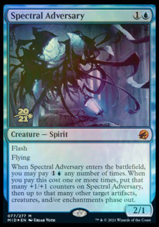 Spectral Adversary [Innistrad: Midnight Hunt Prerelease Promos] | Gam3 Escape