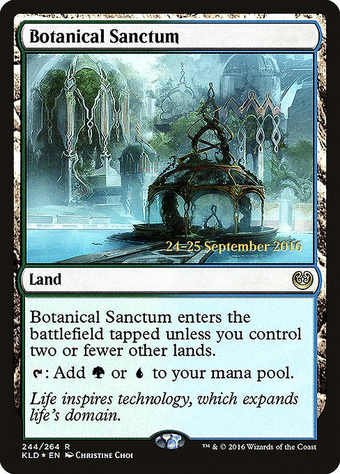 Botanical Sanctum [Kaladesh Promos] | Gam3 Escape