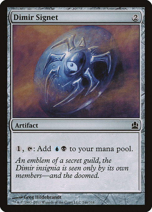 Dimir Signet [Commander 2011] | Gam3 Escape