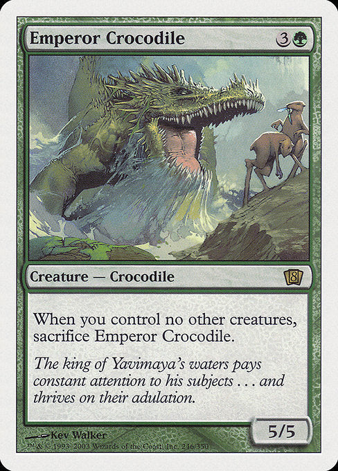 Emperor Crocodile [Eighth Edition] | Gam3 Escape