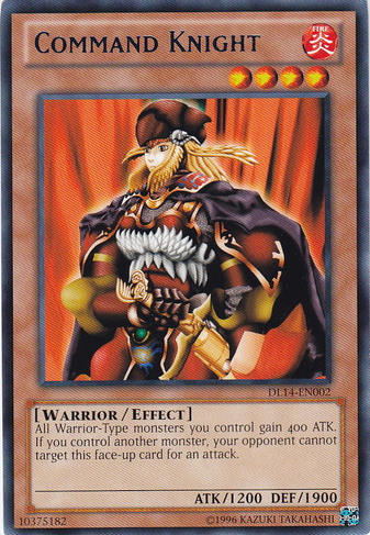 Command Knight (Blue) [DL14-EN002] Rare | Gam3 Escape