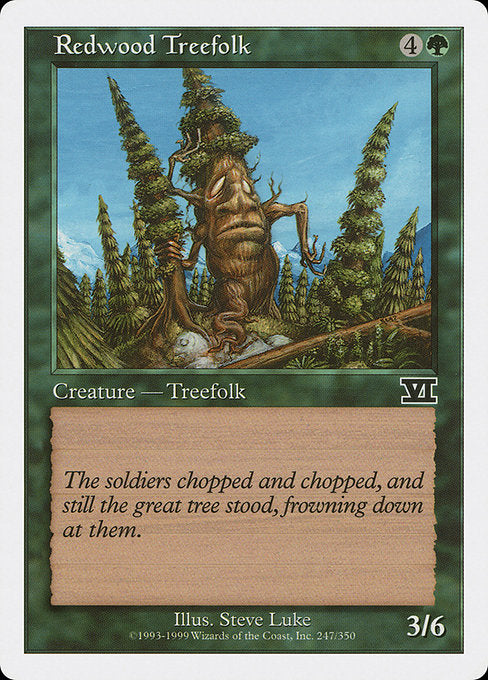 Redwood Treefolk [Classic Sixth Edition] | Gam3 Escape