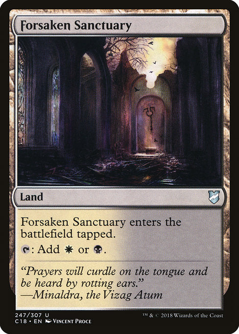 Forsaken Sanctuary [Commander 2018] | Gam3 Escape