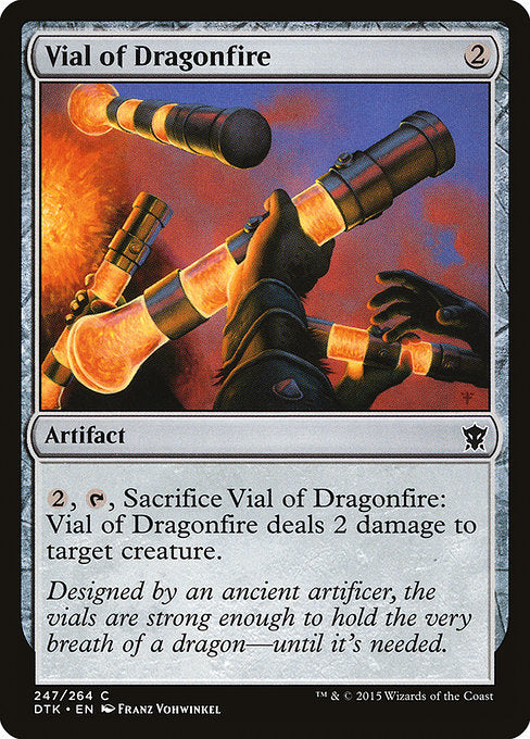 Vial of Dragonfire [Dragons of Tarkir] | Gam3 Escape